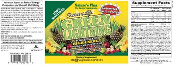 Nature's Plus Source Of Life Green Lightning - supplement