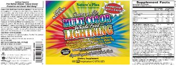 Nature's Plus Source Of Life Multi Color Whole Food Lightning - supplement
