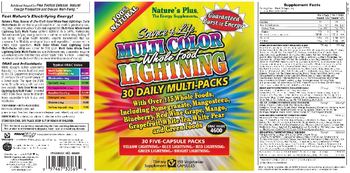 Nature's Plus Source Of Life Multi Color Whole Food Lightning 30 Daily Multi-packs - supplement