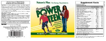 Nature's Plus Source Of Life Power Teen - specialized multinutrient supplement for teenagers