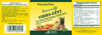 Nature's Plus Source Of Life Vibra-Gest - live food plant enzyme supplement