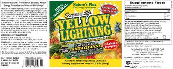 Nature's Plus Source Of Life Yellow Lightning - supplement