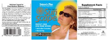 Nature's Plus SunScape - supplement