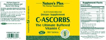 Nature's Plus SUSTAINED RELEASE C-ASCORBS - supplement