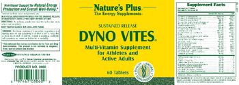 Nature's Plus Sustained Release Dyno Vites - multivitamin supplement for athletes and active adults