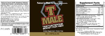 Nature's Plus T Male - supplement