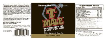 Nature's Plus T Male - supplement