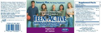 Nature's Plus Teen-Active - dmaest johns wort supplement for active teenagers