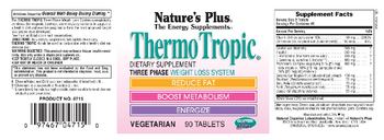 Nature's Plus Thermo Tropic - supplement