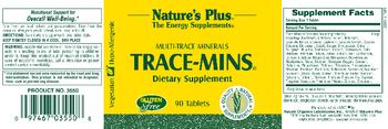 Nature's Plus Trace-Mins - supplement