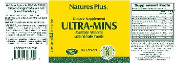 Nature's Plus Ultra-Mins - supplement