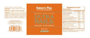 Nature's Plus Ultra Nails - supplement