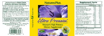 Nature's Plus Ultra Prenatal - womans high potency supplement