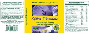 Nature's Plus Ultra Prenatal - womans high potency supplement