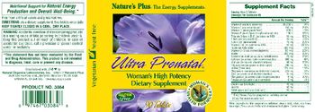 Nature's Plus Ultra Prenatal - womans high potency supplement