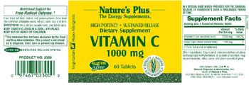 Nature's Plus Vitamin C 1000 mg - supplement