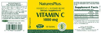 Nature's Plus Vitamin C 1000 mg - supplement