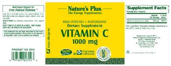 Nature's Plus Vitamin C 1000 mg - supplement