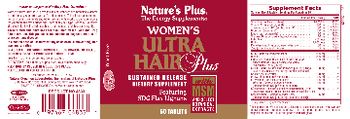 Nature's Plus Women's Ultra Hair Plus - sustained release supplement