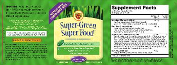 Nature's Secret Super-Green Super Food - supplement