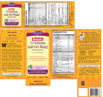 Nature's Secret Women's 73 Nutrient Soft-Gel Multi - supplement