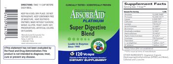 Nature's Sources AbsorbAid Platinum - supplement