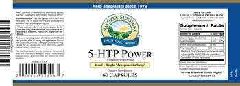 Nature's Sunshine 5-HTP Power - supplement