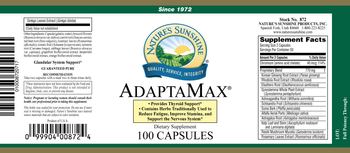 Nature's Sunshine AdaptaMax - supplement
