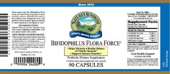 Nature's Sunshine Bifidophilus Flora Force - probiotic supplement