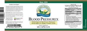 Nature's Sunshine Blood Pressurex - supplement