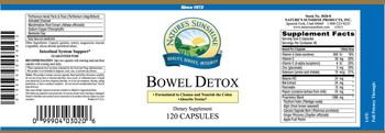 Nature's Sunshine Bowel Detox - supplement