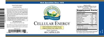 Nature's Sunshine Cellular Energy - supplement