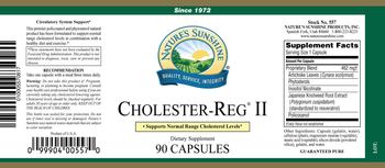 Nature's Sunshine Cholester-Reg II - supplement