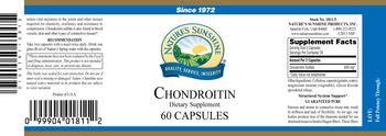 Nature's Sunshine Chondroitin - supplement