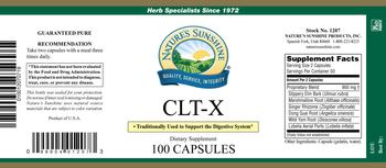 Nature's Sunshine CLT-X - supplement