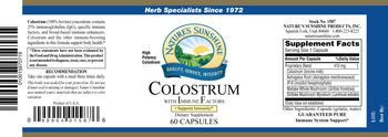 Nature's Sunshine Colostrum - supplement