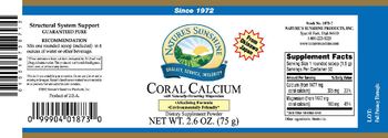 Nature's Sunshine Coral Calcium With Naturally-Occurring Magnesium - supplement powder