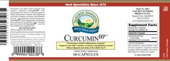 Nature's Sunshine Curcumin BP - herbal supplement