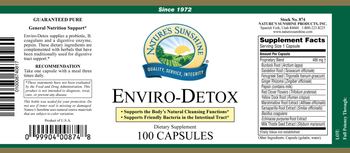 Nature's Sunshine Enviro-Detox - supplement
