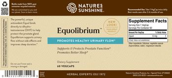 Nature's Sunshine Equolibrium - supplement