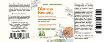 Nature's Sunshine Flower Essence Formula Distress Remedy - supplement