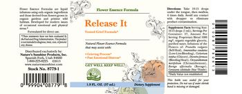 Nature's Sunshine Flower Essence Formula Release It - supplement