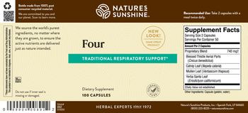 Nature's Sunshine Four - supplement