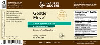 Nature's Sunshine Gentle Move - supplement