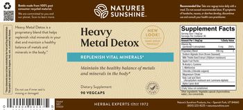 Nature's Sunshine Heavy Metal Detox - supplement