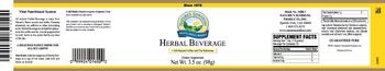 Nature's Sunshine Herbal Beverage - supplement