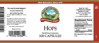 Nature's Sunshine Hops - herbal supplement