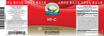 Nature's Sunshine HY-C - chinese herbal supplement