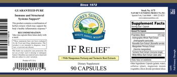 Nature's Sunshine IF Relief - herbal supplement