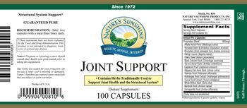 Nature's Sunshine Joint Support - supplement